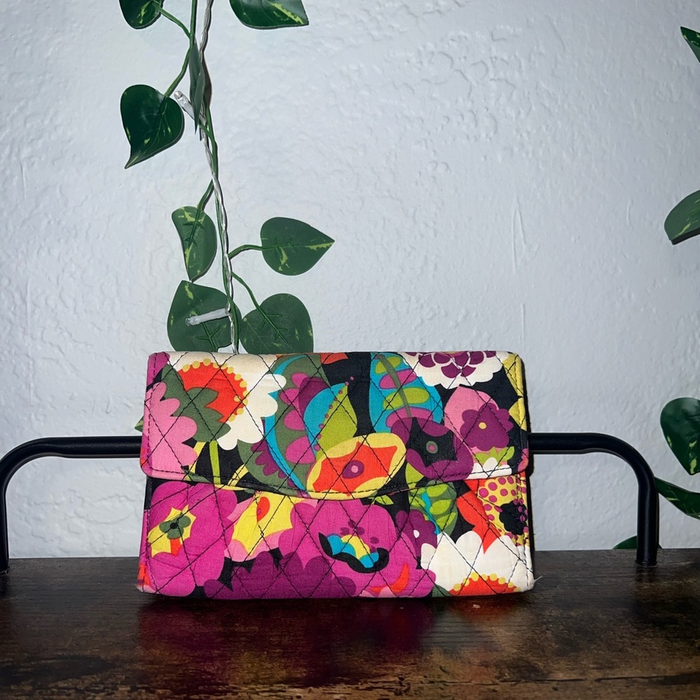Vera Bradley Multicolor Floral Clutch